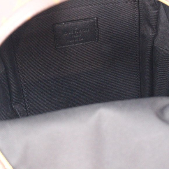 Louis Vuitton Monogram Palm Springs Mini Backpack Brown Black Cowhide Trim Bag - Picture 8 of 13